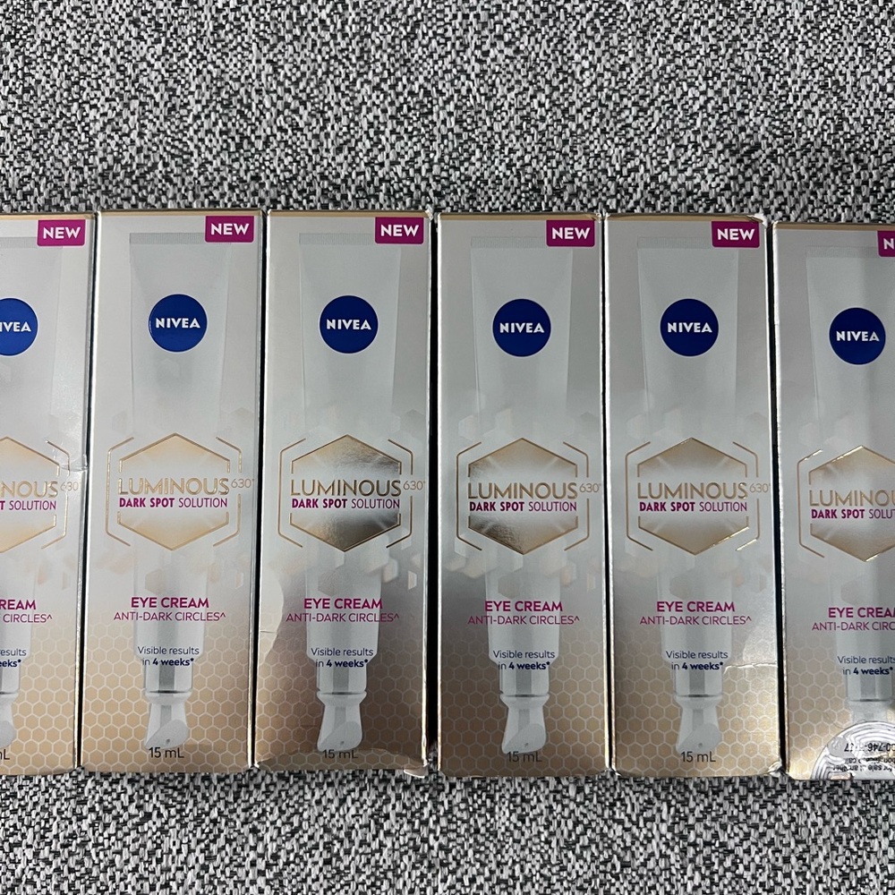 NIVEA Luminous630 Eye Cream - Anti-Dark Circles, White